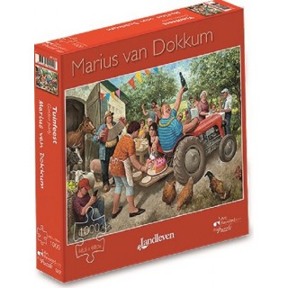Puzzel 1000 stukjes Tuinfeest Marius van Dokkum